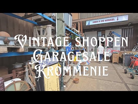 Vintage Parels bij Garagesale Krommenie | Spoiler: We gingen niet met lege handen weg! 😉