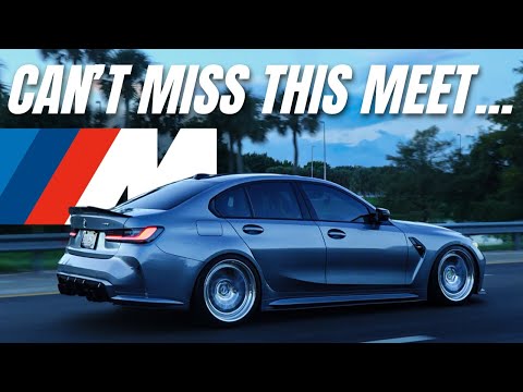 Best Monthly Car Meet in FORT LAUDERDALE With My BMW Friends - Insane PULLS 🔥