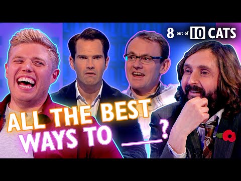 Comedians hilariously attempt to guess the best way to... 😂 | 8 Out of 10 Cats