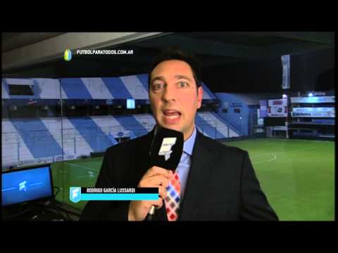 El análisis de García Lussardi. Rafaela 2 - Quilmes 4. Fecha 23. Primera División 2015. FPT.