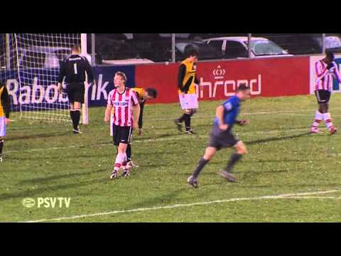 Jong PSV bekert verder na winst op Jong NAC