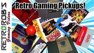 August and September Classic Game Pickups. Atari, PS2, GBA and more!