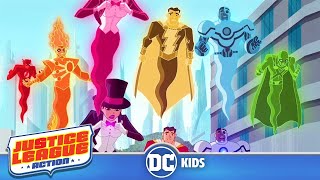 Justice League Action em Português | Confusão da Liga da Justiça | DC Kids