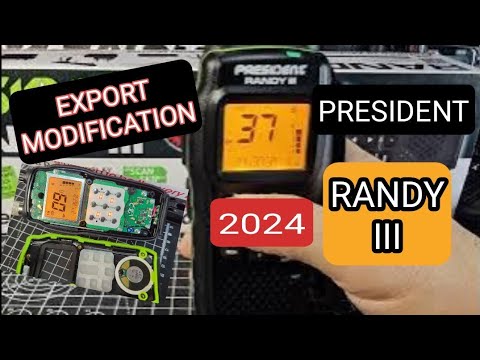 Export MOD - PRESIDENT RANDY III - FULL SET UP & TEST