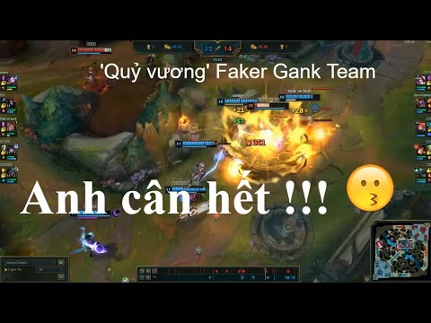 [Highlight Faker] T1 Faker play Sett VS Zoe mid || Thách đấu Hàn