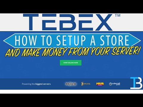 How To Setup A Tebex Store (Add BuyCraft to Your Minecraft Server)