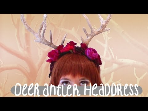 Deer Antler Headdress Tutorial: Cheap and Easy...