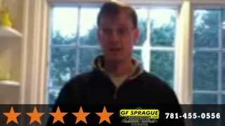 preview picture of video 'Wellesley Ma -  Roof Repair -  Roofing Contractor   Review  - GF Sprague  - Reviews'