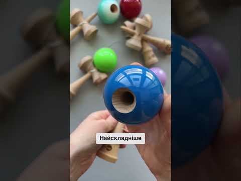 Кендама трюкова іграшка kendama Дерево - фото 1 - id-p2472833435