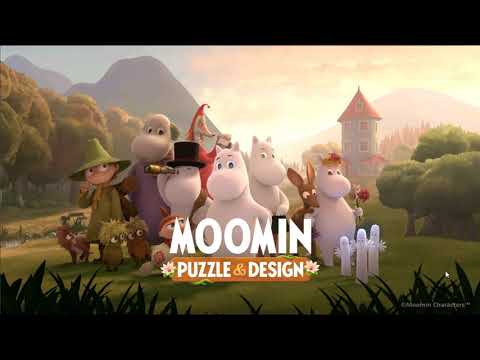 Moomin: Puzzle & Design Level 1 - NO BOOSTERS GAMEPLAY + INTRO 🌲🐿️ | SKILLGAMING ✔️