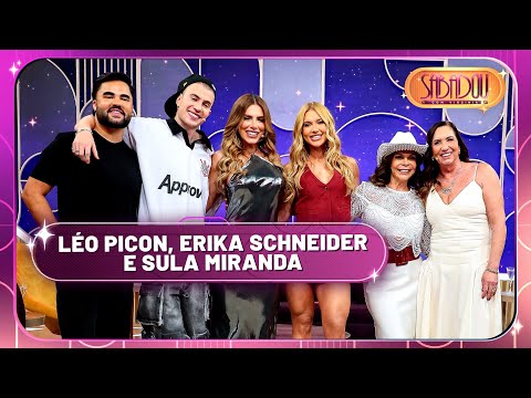 Sabadou recebe Sula Miranda, Léo Picon e Erika Schneider | Sabadou com Virginia (01/11/25)