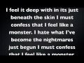 Monster Skillet Lyrics Without Growl