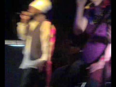 Ras Mac Bean -Selassie vision (lonely riddim) live 2k9 backed by Moon Band