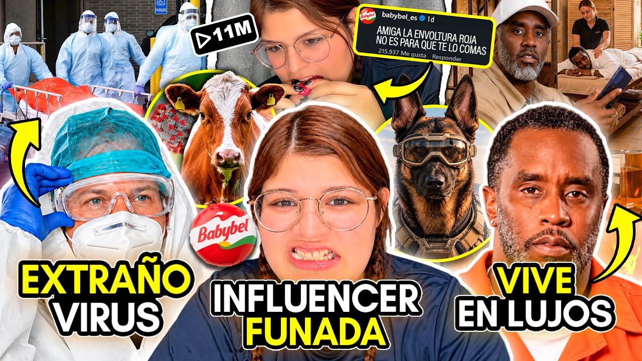 INFLUENCER FUNADA! EXTRAÑO VIRUS HALLADO en HUMANOS! P. DIDDY EXPUESTO! CREAN PERROS MODIFICADOS!