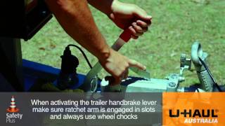 Operating Jockey Wheel & Trailer Brakes