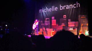 Michelle Branch - &#39;Til I get over you [+ song dedication] (Live in Orlando, 8/6/2011)