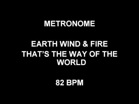 METRONOME 82 BPM Earth Wind & Fire THAT'S THE WAY OF THE WORLD