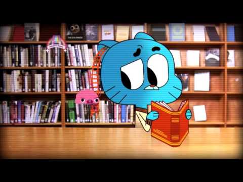 Educating Elmore - School Library | The Amazing World of Gumball | Cartoon Network