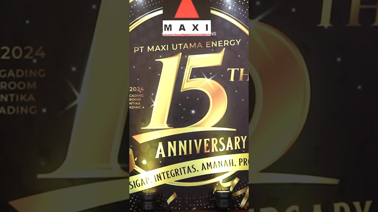 15th Anniversary Gathering of PT Maxi Utama Energy ✨