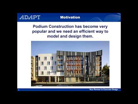 Efficient and Integrated Design of Podiums