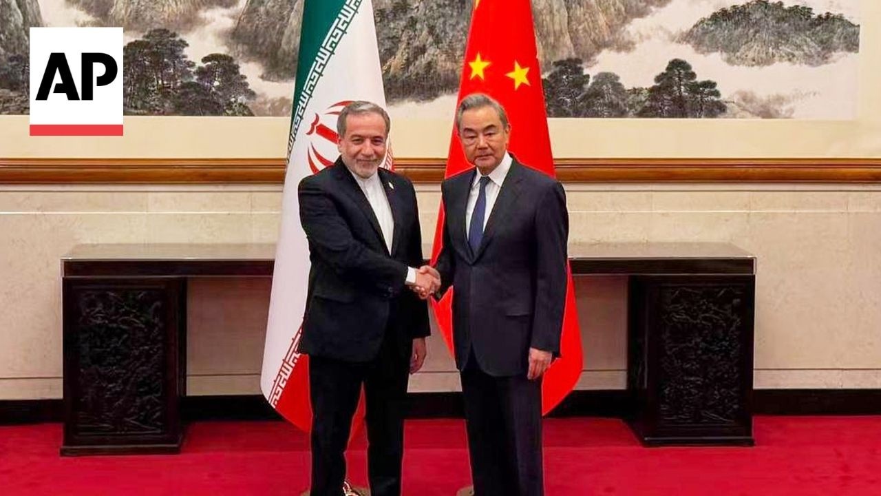 Video | China's foreign minister calls for a comprehensive ceasefire in Iran war
