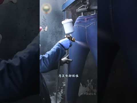 你永远找不到两条一模一样的破洞牛仔裤！其实每一条都... #世界探索