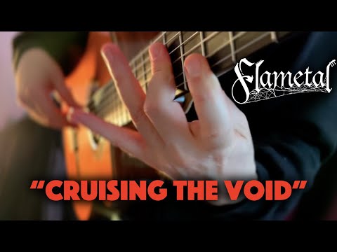 "Cruising the Void" Ben Woods FLAMETAL - Flamenco Guitar - Nylocaster