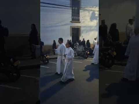 procesión infantil  a nuestra señora de las nieves Pamplona norte de Santander colombia 2026