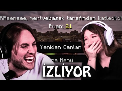RRaenee ve Başak, soru-cevap ve Minecraft editimi izliyor