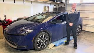 2023-2025 Toyota Prius Hybrid, Prius Prime - EPB Release For Rear Brake Pad Replacement Service Mode
