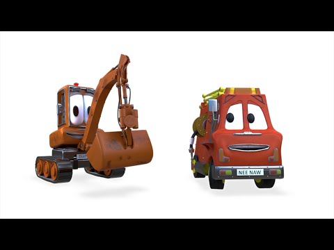 Dusty the Digger - Nee Naw and Friends Song & Book | Kids Learning Fun Music | Yipadee | Fire Engine