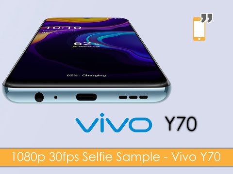 Vivo Y70 - 1080p 30FPS Selfie Video Sample