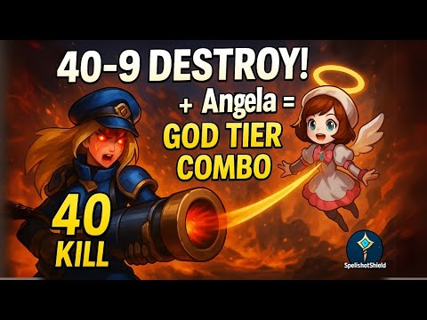Angela + Layla = UNSTOPPABLE! 🔥 40 Kills CARRY Combo | Mobile Legends INSANE Gameplay