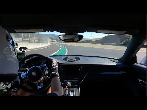 1:35's on Laguna Seca repave in 991.1 GT3