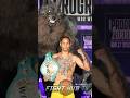 GIANT WEREWOLF STEPS OUT WITH REGIS PROGRAIS AT WEIGH IN!