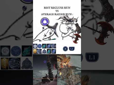 Best Recluse Vs average Raider - Elden Ring NIGHTREIGN #eldenring #nightreign