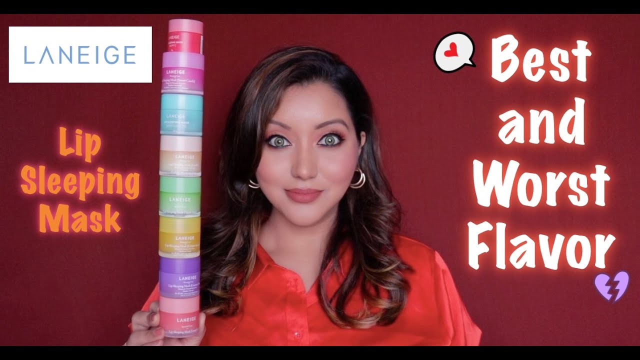 Most Favorite to Least Favorite Laneige Lip Sleeping Mask