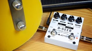 Video thumbnail for Joyo D-SEED Delay pedal review and demo - budget worship pedal by GuitarsnGear