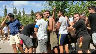 Una vaquilla se escapa en el primer encierro de las fiestas de Benicàssim III