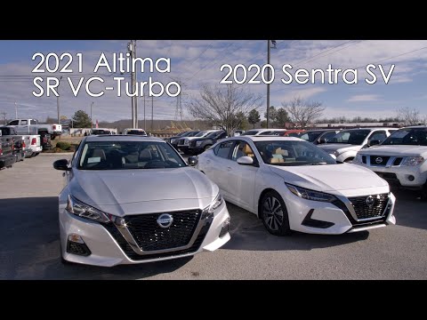 2021 Nissan Altima SR & 2020 Nissan Sentra Comparison|Nissan of Cookeville