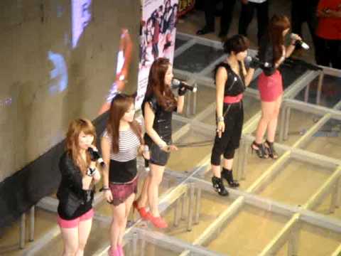 [FANCAM] 100206 4Minute - "Stick Wit U" by PCD