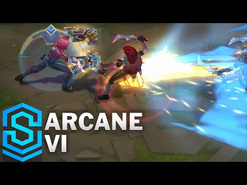 Arcane Vi Skin Spotlight - Pre-Release - League of Legends