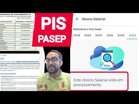PIS/PASEP 2023 UPDATE IN PROCESSING - SALARY BONUS PAYMENTS IN OCTOBER 2025