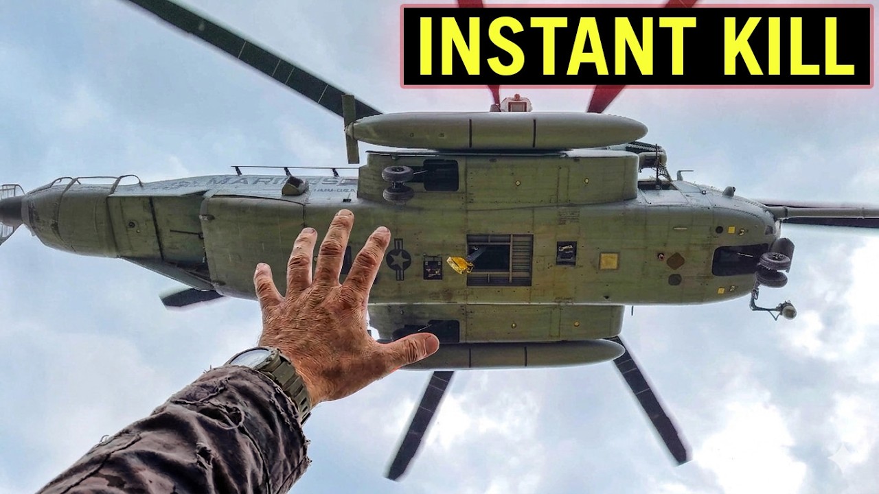 Why Touching a Hovering Helicopter Will Kill You