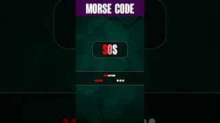 Download lagu SOS in Morse Code #shorts 📢 mp3 Download lagu SOS in Morse Code #shorts 📢 mp3