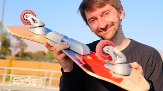 AARON KYRO TRIES 5 CASTERBOARD TRICKS HE HAS NEVER DONE BEFORE