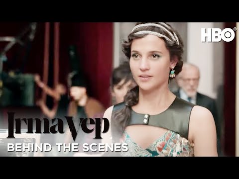 On Set With Alicia Vikander | Irma Vep | HBO