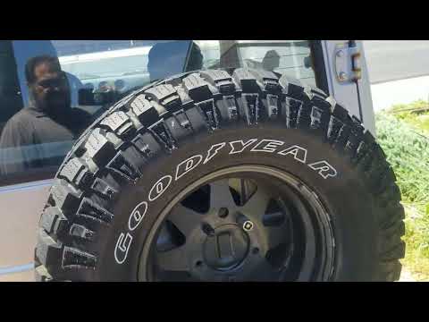 Kanati Trail Hog AT-4 37 inch Tire vs Goodyear Duratrac quick look and comparison.