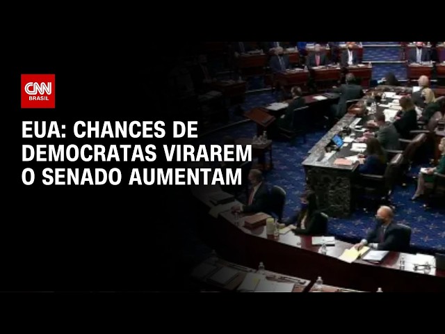 ELEIÇÕES EUA: Democratas têm mais chances de virarem o Senado | HORA H