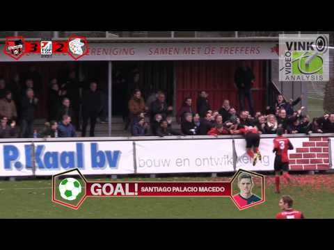 Zondag 8 februari 2015 De Treffers - FC Lienden 3-2 Santiago Palacio Macedo